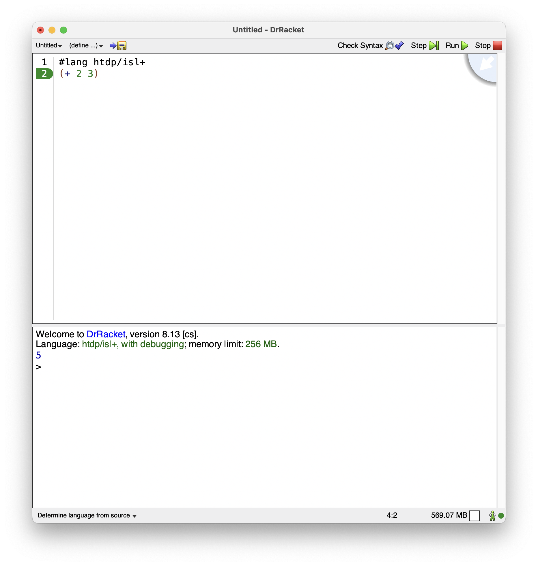 Result of Program