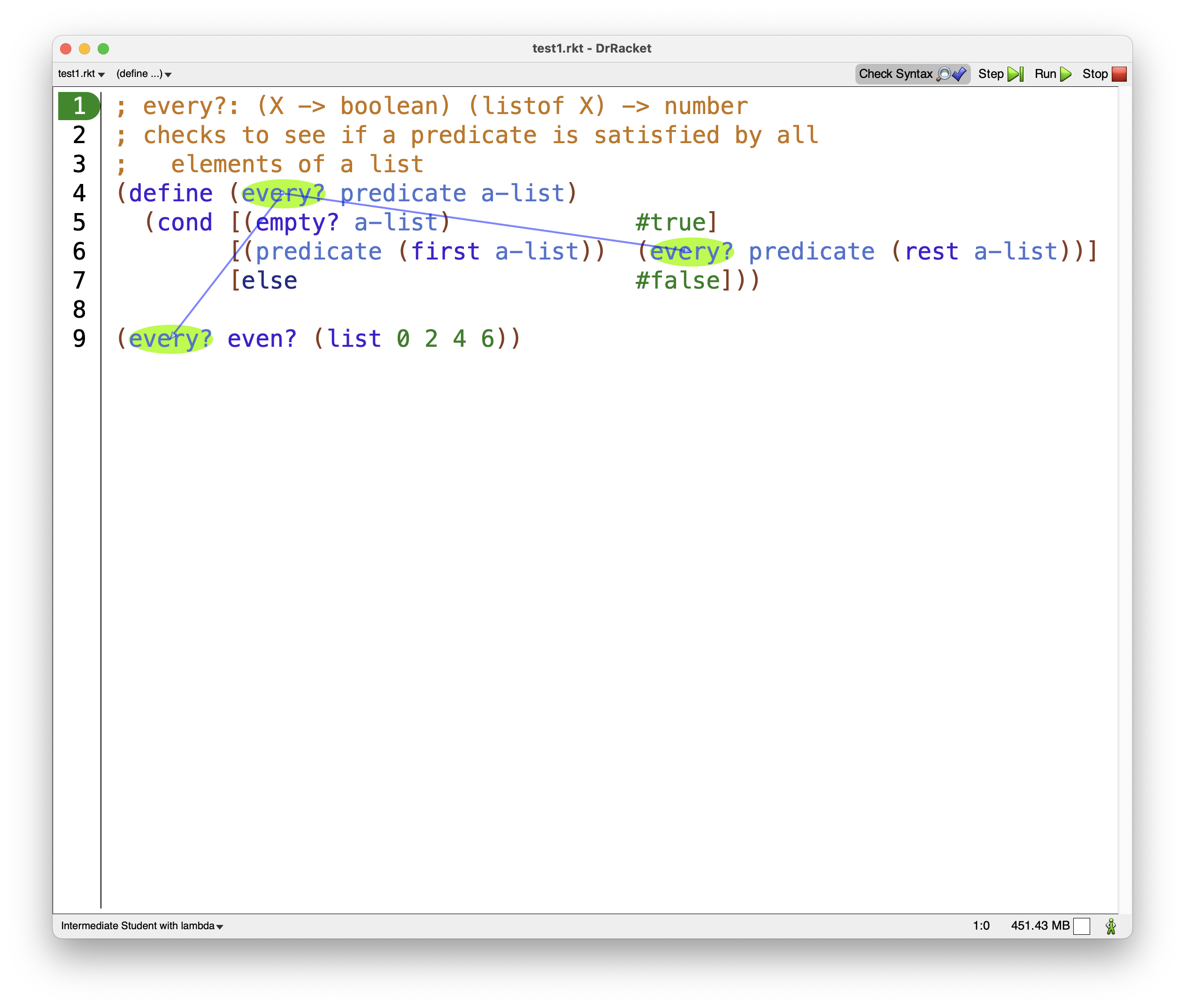 Check Syntax