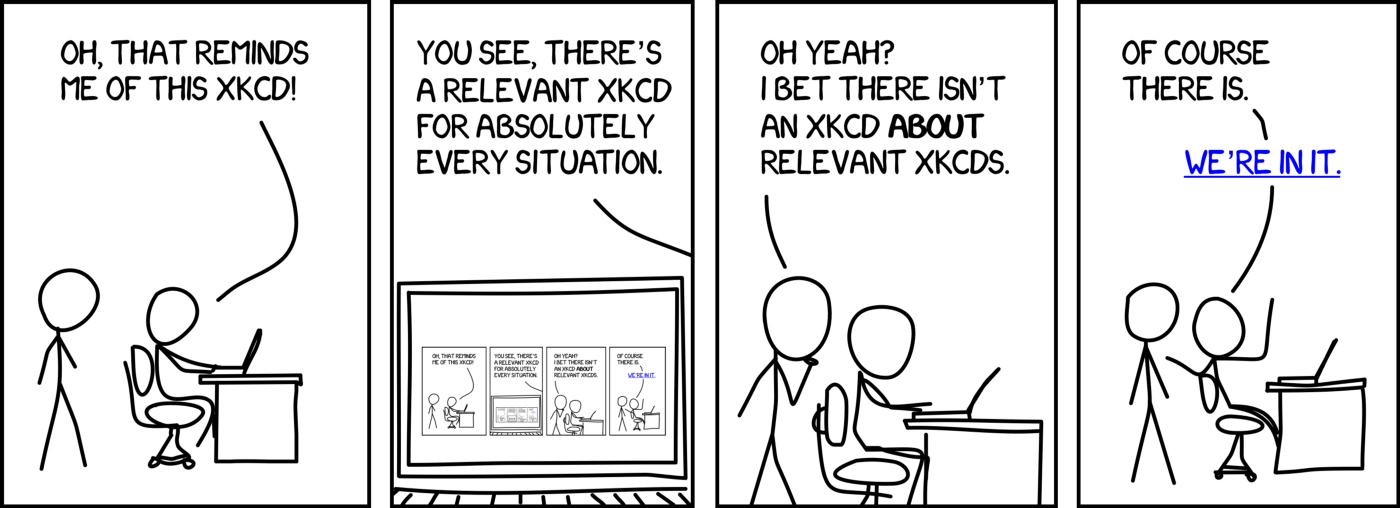XKCD Comic About Recursion